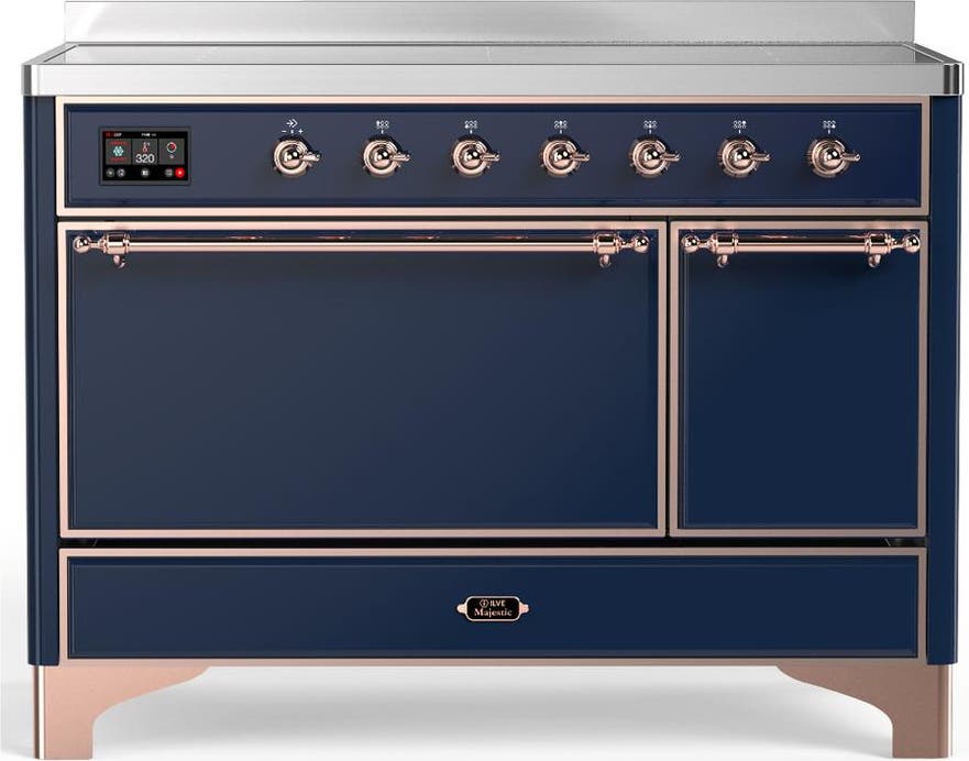 Midnight Blue With Copper Trim