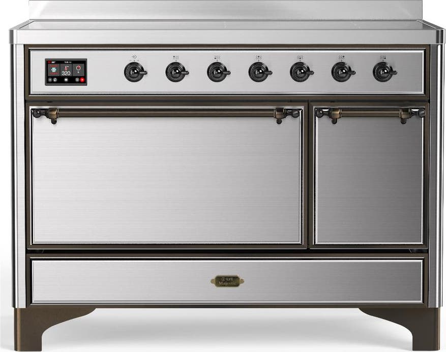 Stainless Steel With Burnished Trim