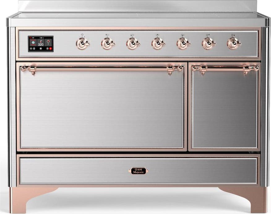 Stainless Steel With Copper Trim