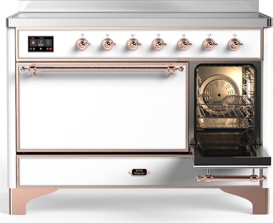 Ilve UMIB48QNR3WHP White With Copper Trim