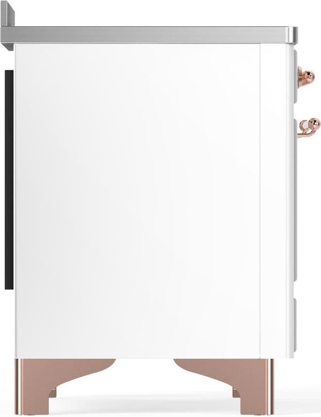 Ilve UMIB48QNR3WHP White With Copper Trim