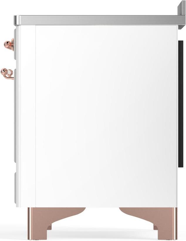 Ilve UMIB48QNR3WHP White With Copper Trim