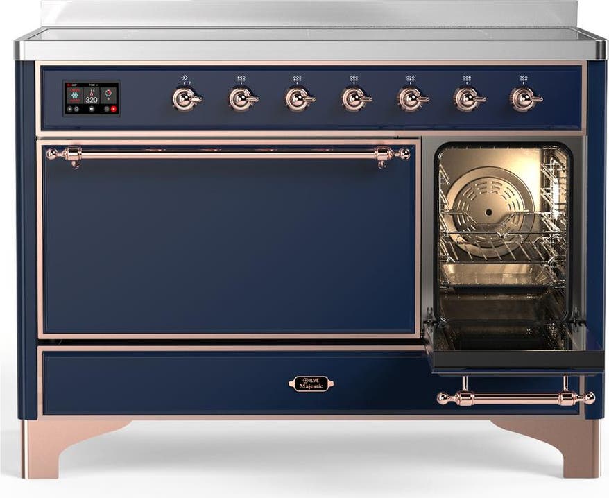 Ilve UMIB48QNR3MBP Midnight Blue With Copper Trim