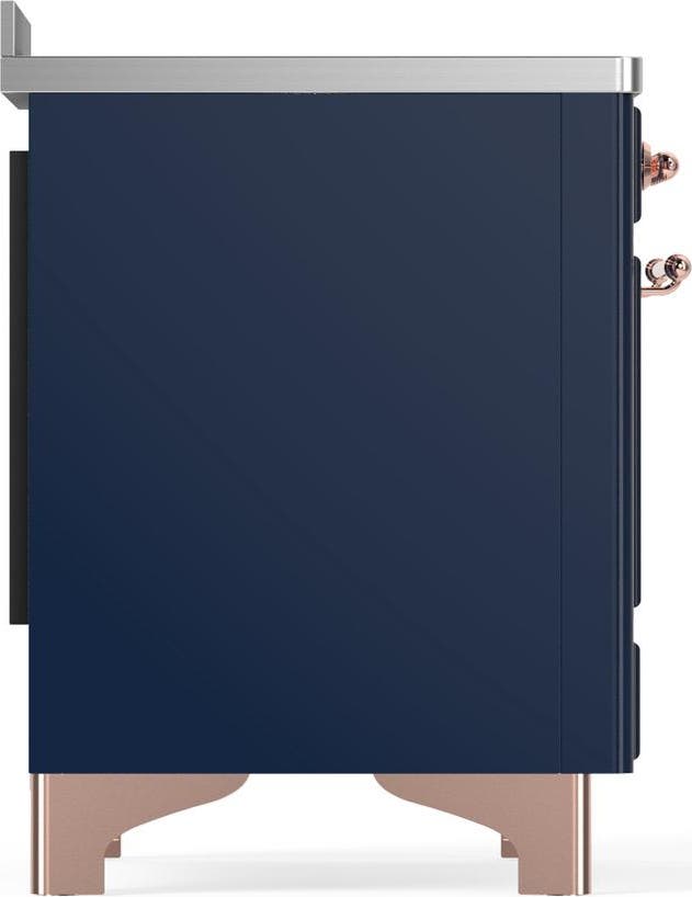 Ilve UMIB48QNR3MBP Midnight Blue With Copper Trim