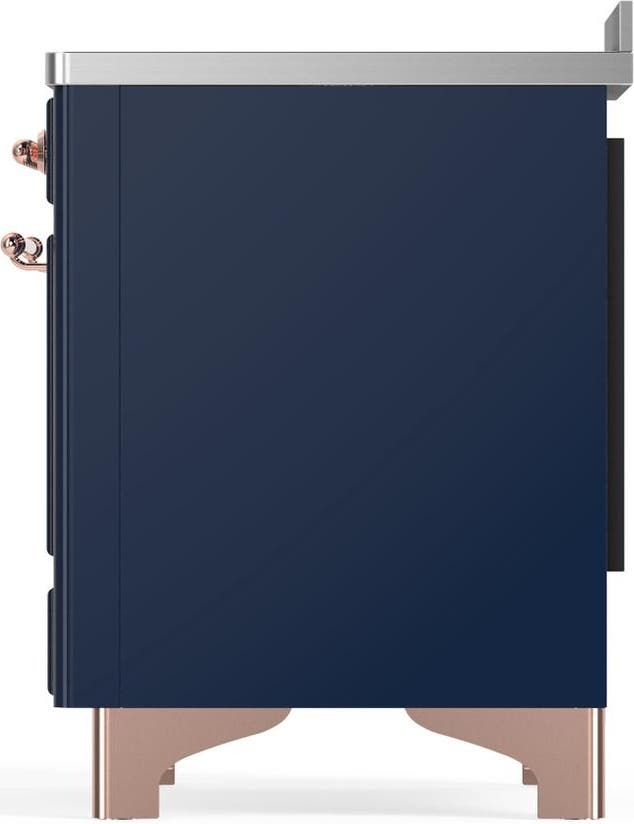 Ilve UMIB48QNR3MBP Midnight Blue With Copper Trim