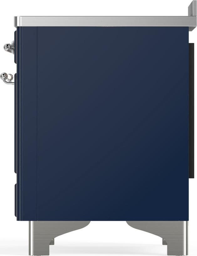Ilve UMIB48QNR3MBC Midnight Blue With Chrome Trim