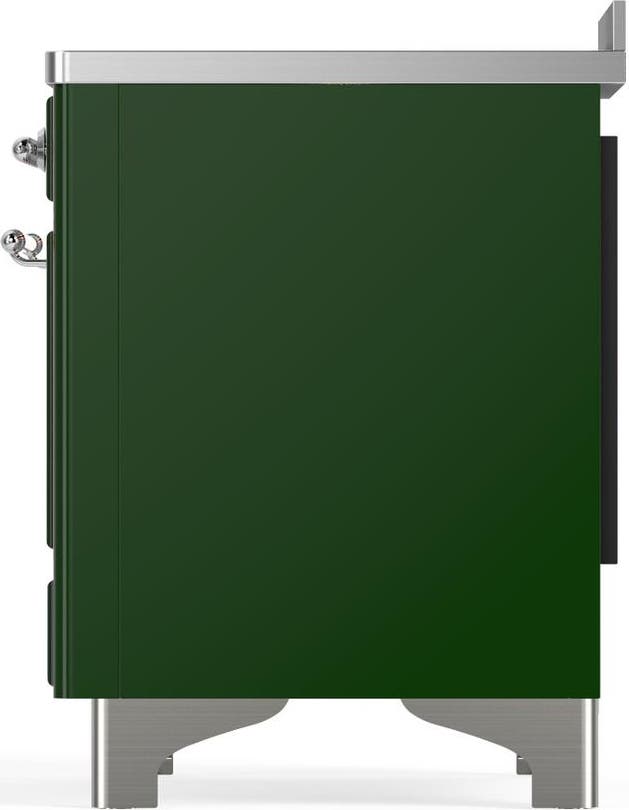 Ilve UMIB48QNR3EGC Emerald Green With Chrome Trim