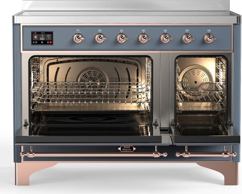 Ilve UMIB48QNR3BGP Blue Grey With Copper Trim