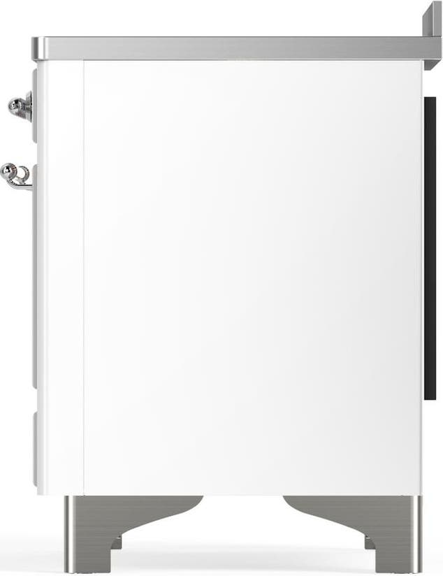 Ilve UMIB48NR3WHC White With Chrome Trim