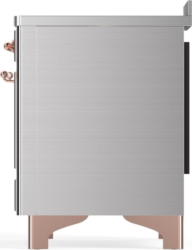 Ilve UMIB48NR3SSP Stainless Steel With Copper Trim
