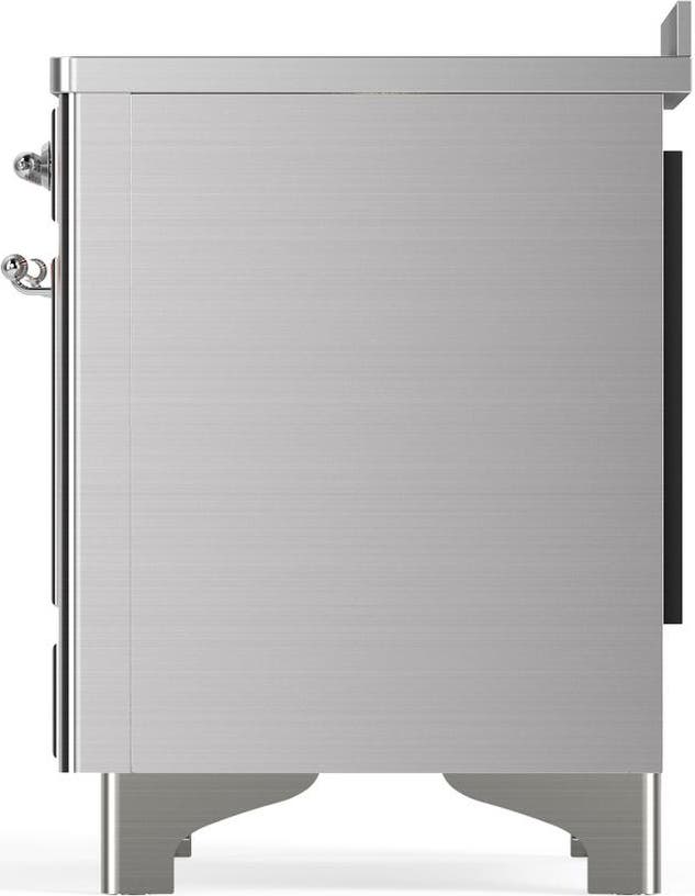 Ilve UMIB48NR3SSC Stainless Steel With Chrome Trim