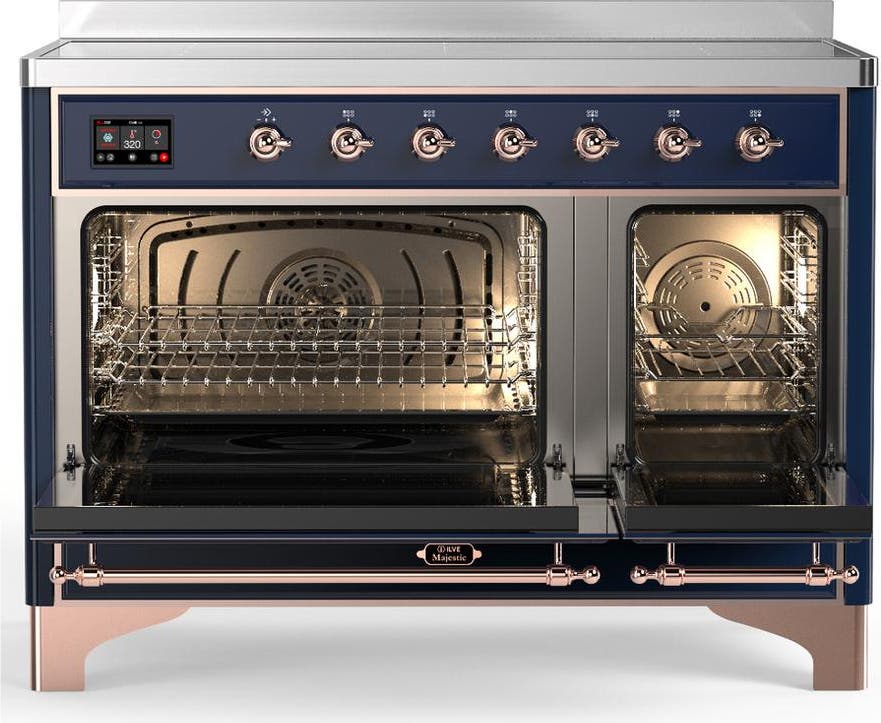 Ilve UMIB48NR3MBP Midnight Blue With Copper Trim