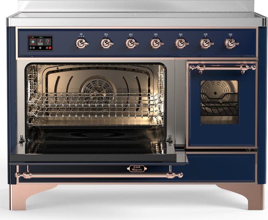 Ilve UMIB48NR3MBP Midnight Blue With Copper Trim