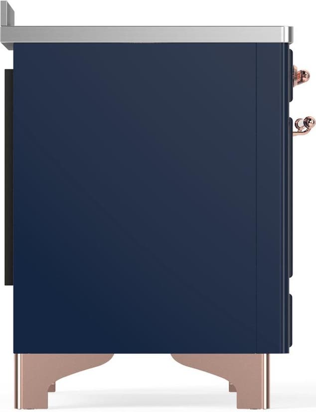 Ilve UMIB48NR3MBP Midnight Blue With Copper Trim
