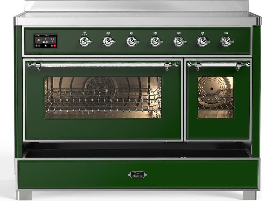 Ilve UMIB48NR3EGC Emerald Green With Chrome Trim
