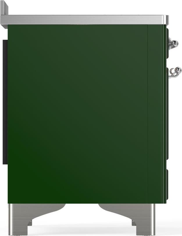 Ilve UMIB48NR3EGC Emerald Green With Chrome Trim