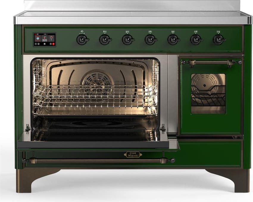 Ilve UMIB48NR3EGB Emerald Green With Burnished Trim