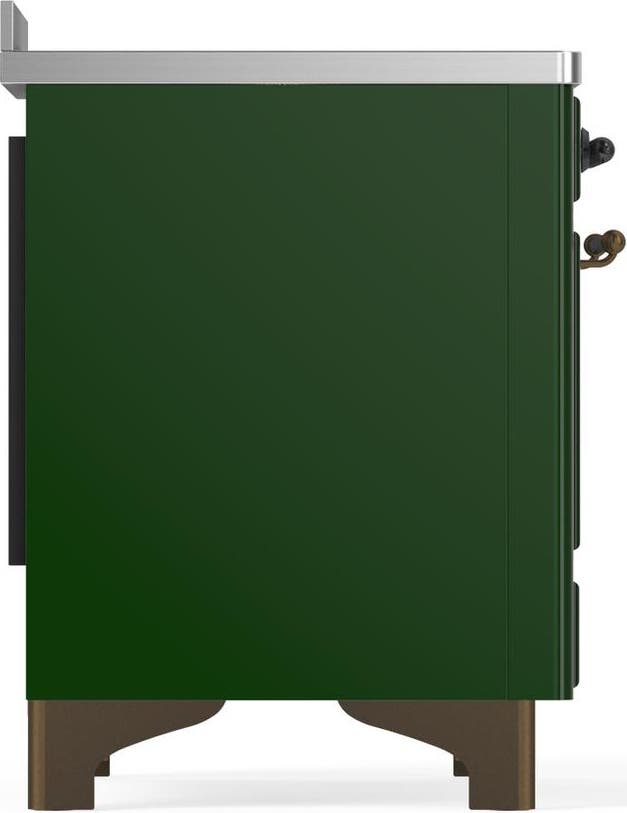 Ilve UMIB48NR3EGB Emerald Green With Burnished Trim