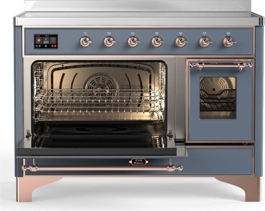 Ilve UMIB48NR3BGP Blue Grey With Copper Trim