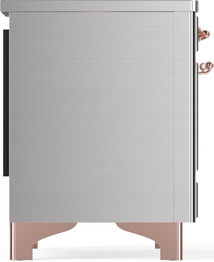 Ilve UMIB36QNR3SSP Stainless Steel With Copper Trim
