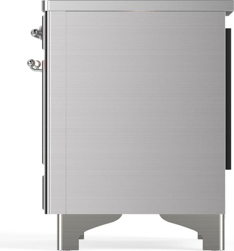 Ilve UMIB36QNR3SSC Stainless Steel With Chrome Trim