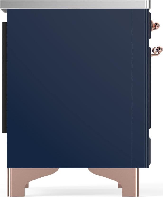 Ilve UMIB36QNR3MBP Midnight Blue With Copper Trim