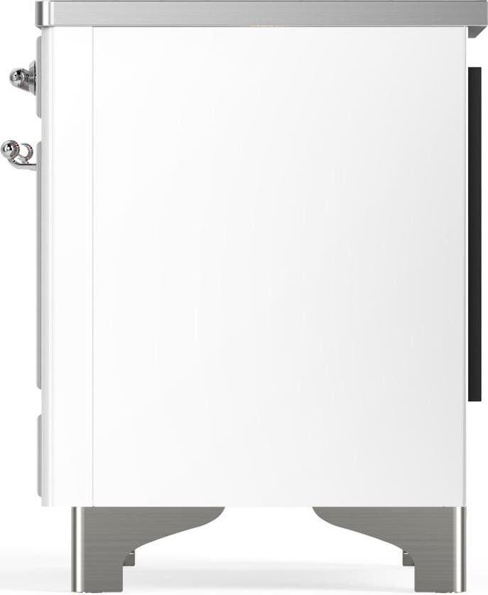 Ilve UMIB36NR3WHC White With Chrome Trim