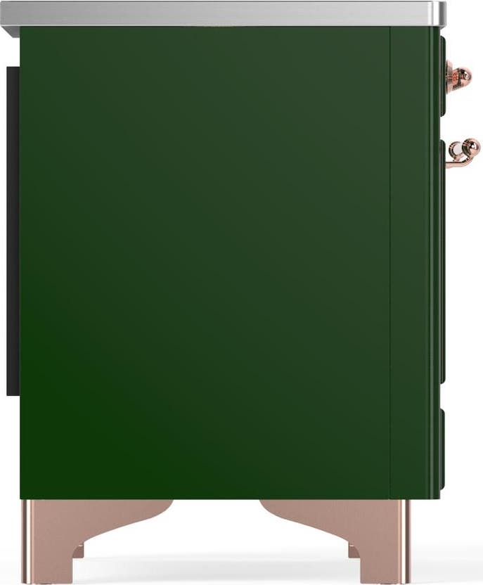 Ilve UMIB36NR3EGP Emerald Green With Copper Trim