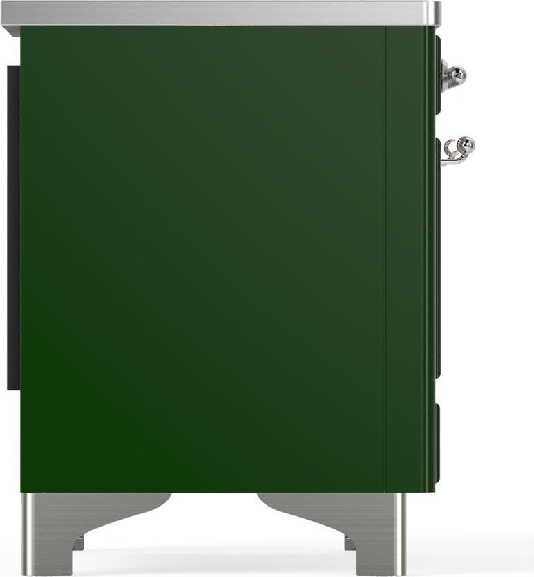 Ilve UMIB36NR3EGC Emerald Green With Chrome Trim