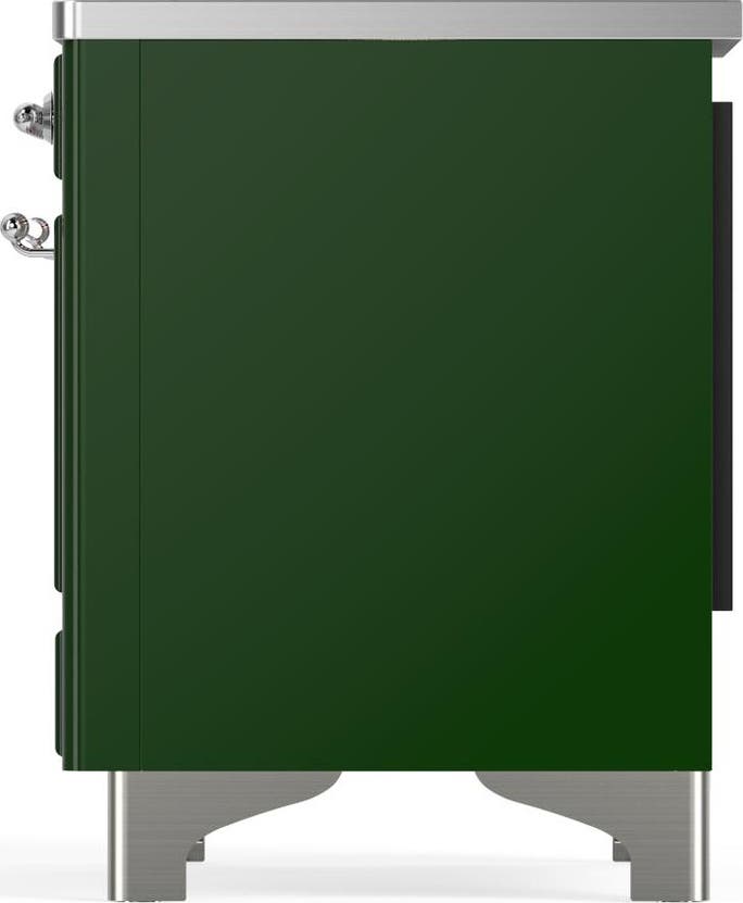 Ilve UMIB36NR3EGC Emerald Green With Chrome Trim