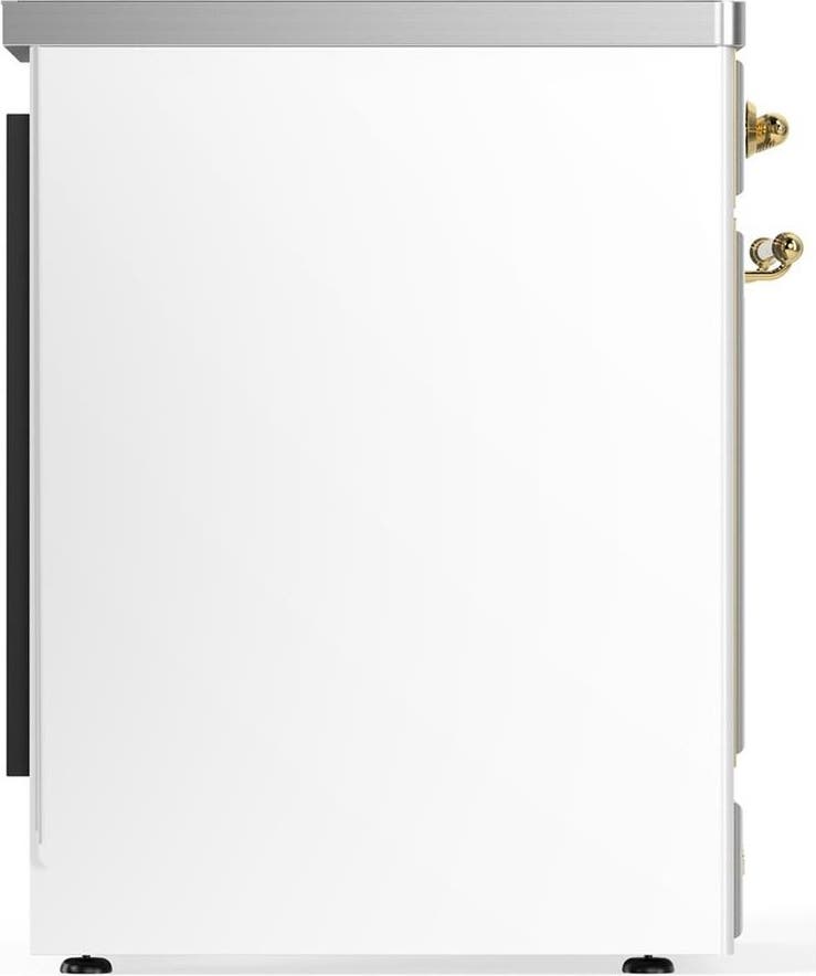 Ilve UMIB30QNR3WHG White With Brass Trim