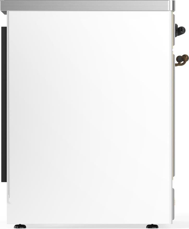 Ilve UMIB30QNR3WHB White With Burnished Trim