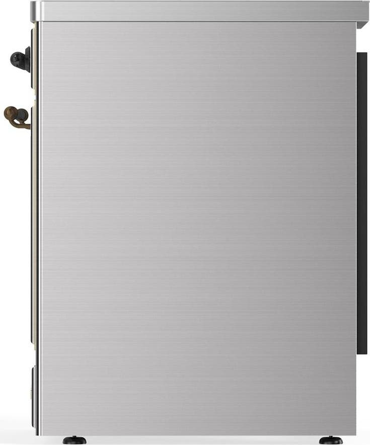 Ilve UMIB30QNR3SSB Stainless Steel With Burnished Trim