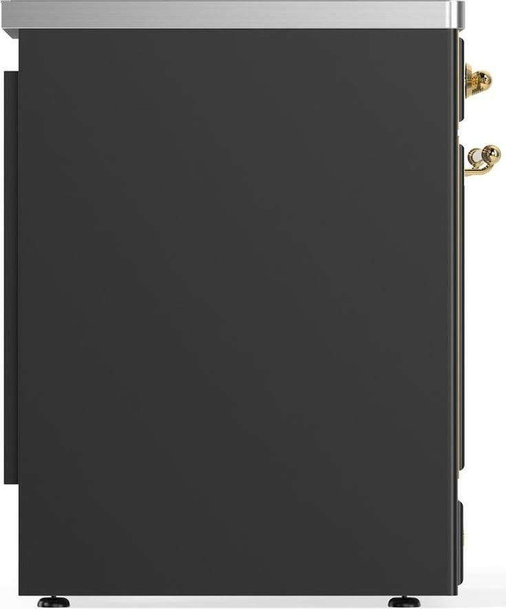 Ilve UMIB30QNR3MGG Matte Graphite With Brass Trim