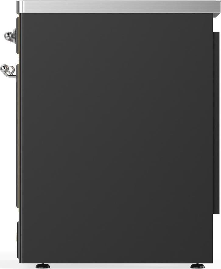 Ilve UMIB30QNR3MGC Matte Graphite With Chrome Trim