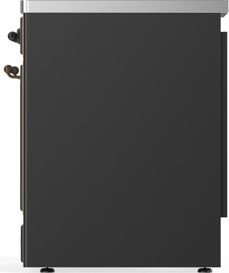 Ilve UMIB30QNR3MGB Matte Graphite With Burnished Trim
