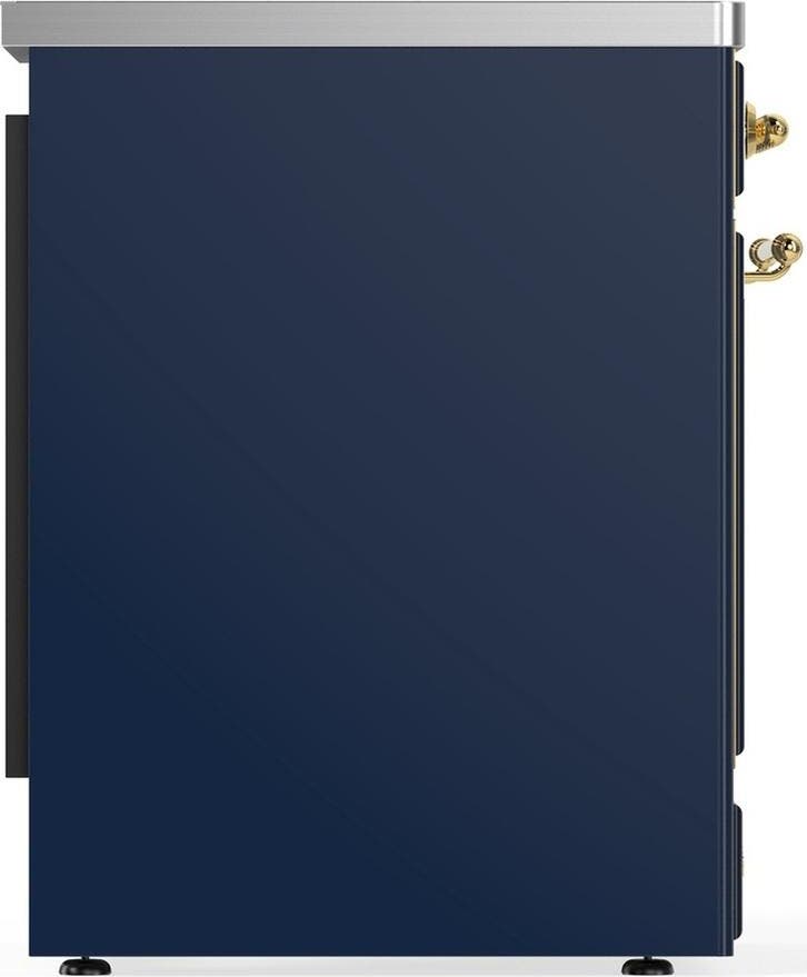 Ilve UMIB30QNR3MBG Midnight Blue With Brass Trim