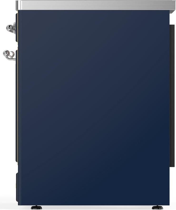 Ilve UMIB30QNR3MBC Midnight Blue With Chrome Trim