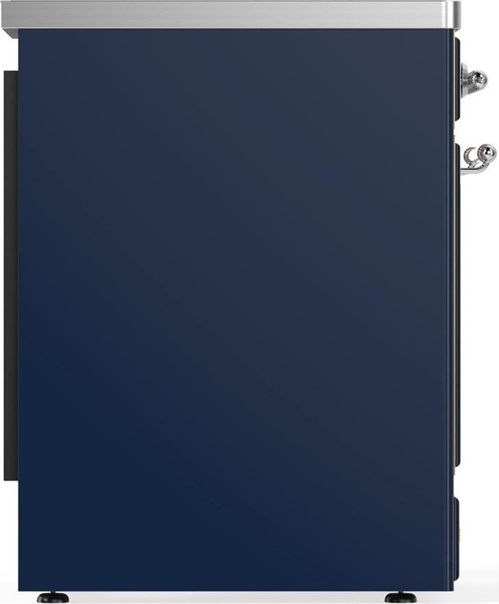 Ilve UMIB30QNR3MBC Midnight Blue With Chrome Trim