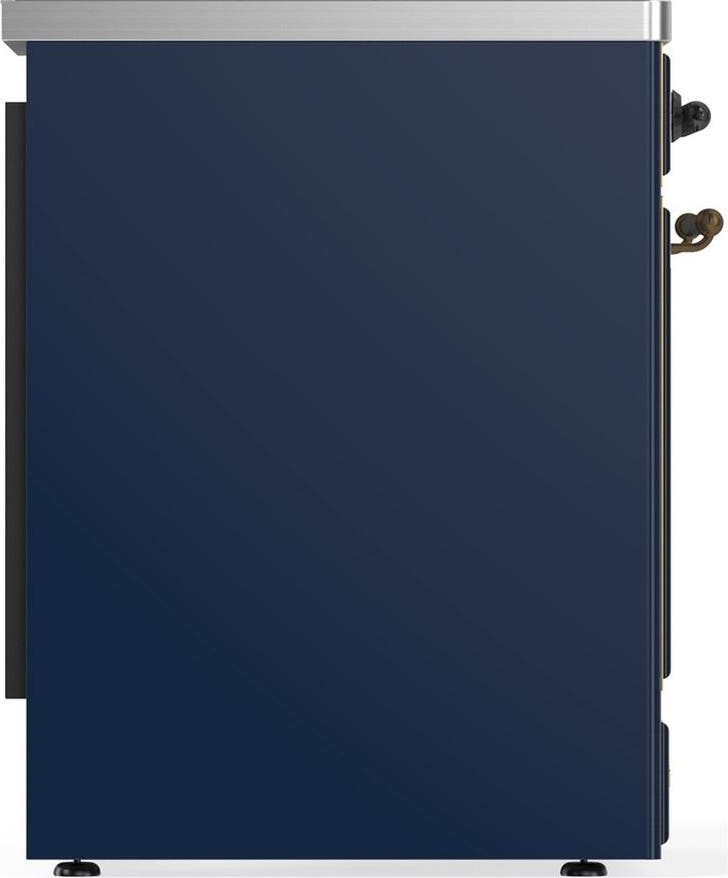Ilve UMIB30QNR3MBB Midnight Blue With Burnished Trim