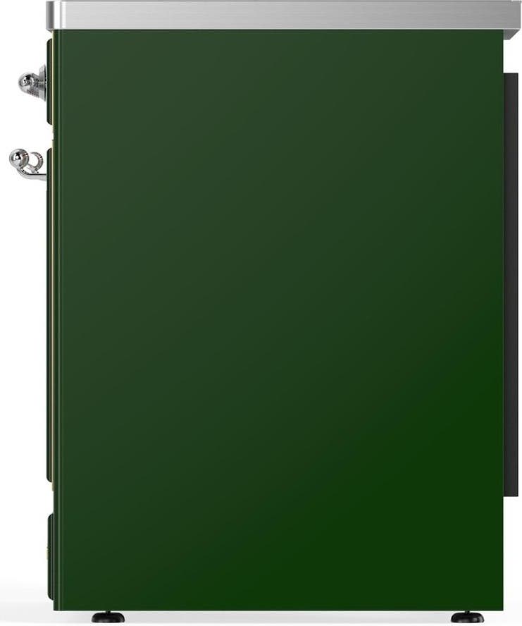 Ilve UMIB30QNR3EGC Emerald Green With Chrome Trim