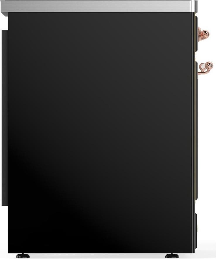 Ilve UMIB30QNR3BKP Glossy Black With Copper Trim