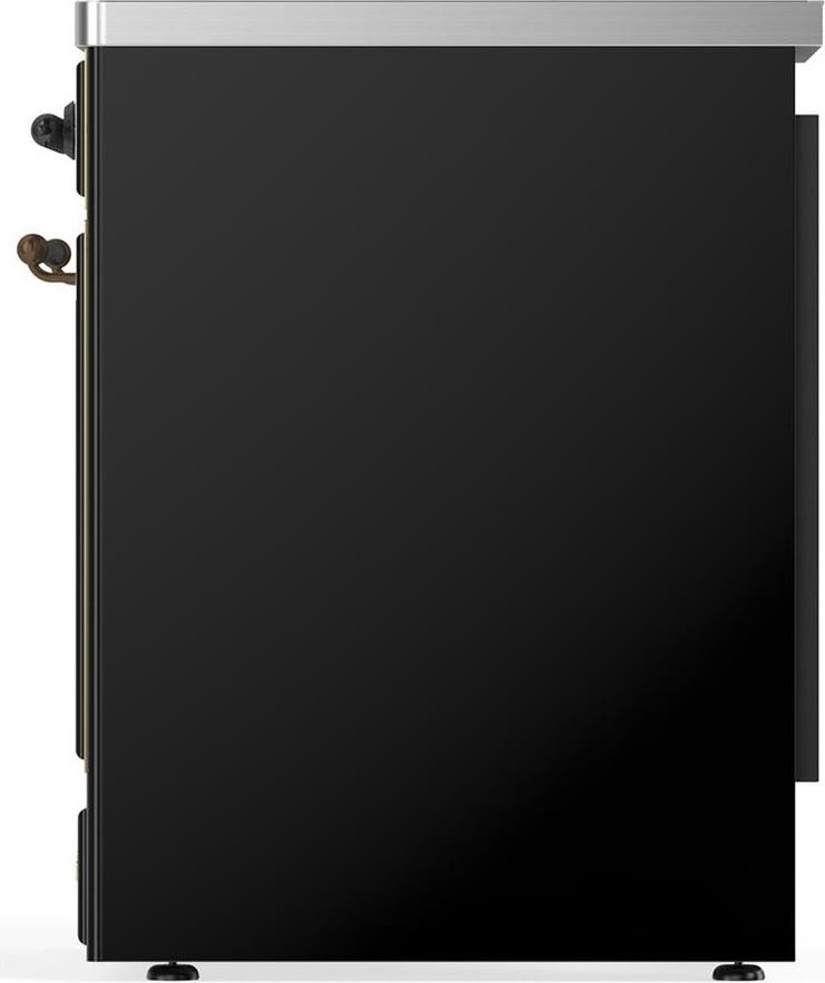 Ilve UMIB30QNR3BKB Glossy Black With Burnished Trim