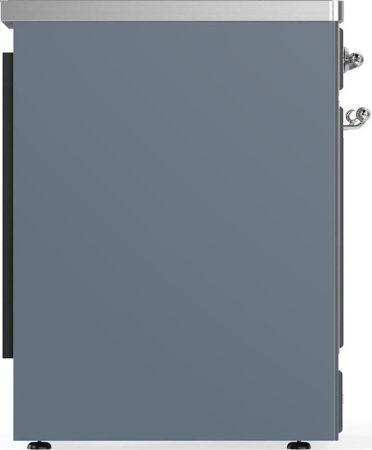 Ilve UMIB30QNR3BGC Blue Grey With Chrome Trim