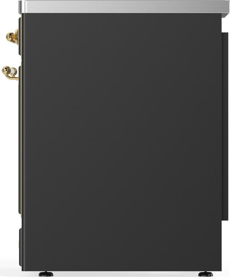 Ilve UMIB30NR3MGG Matte Graphite With Brass Trim