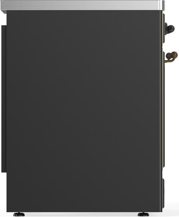 Ilve UMIB30NR3MGB Matte Graphite With Burnished Trim