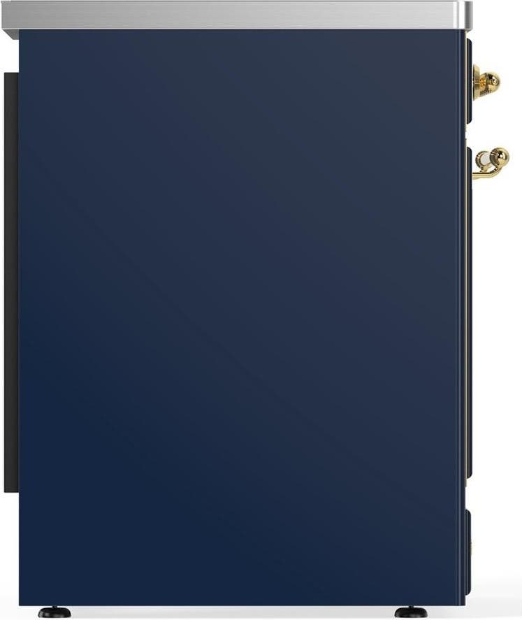 Ilve UMIB30NR3MBG Midnight Blue With Brass Trim