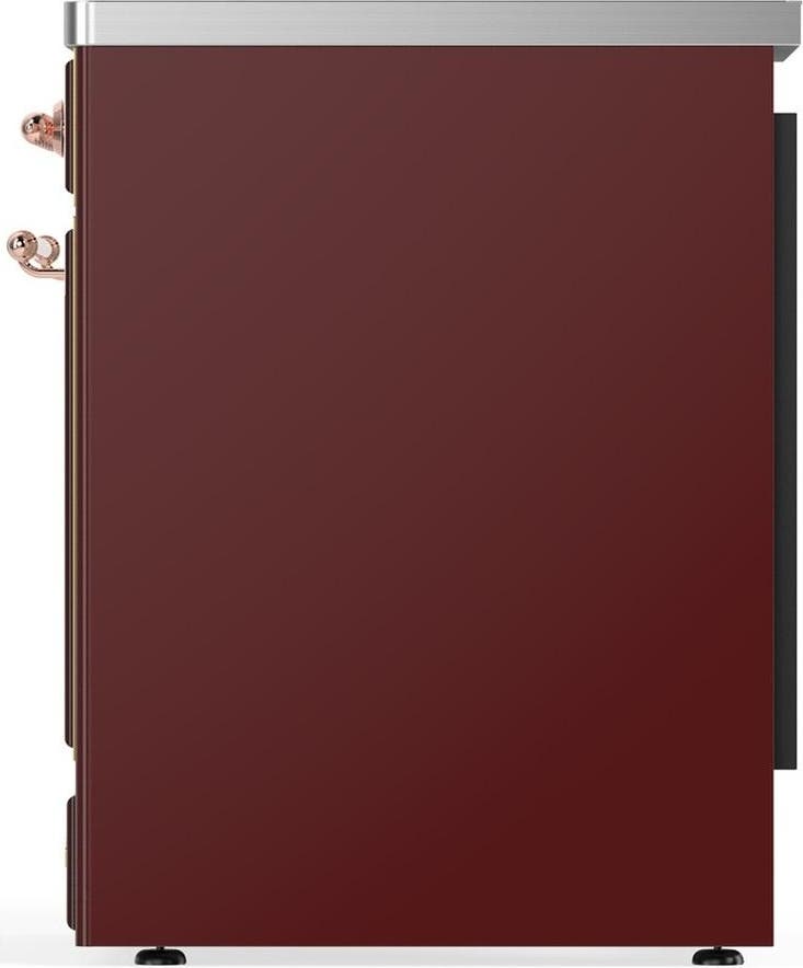 Ilve UMIB30NR3BUP Burgundy With Copper Trim