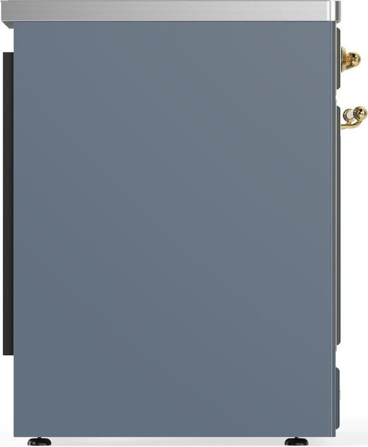 Ilve UMIB30NR3BGG Blue Grey With Brass Trim