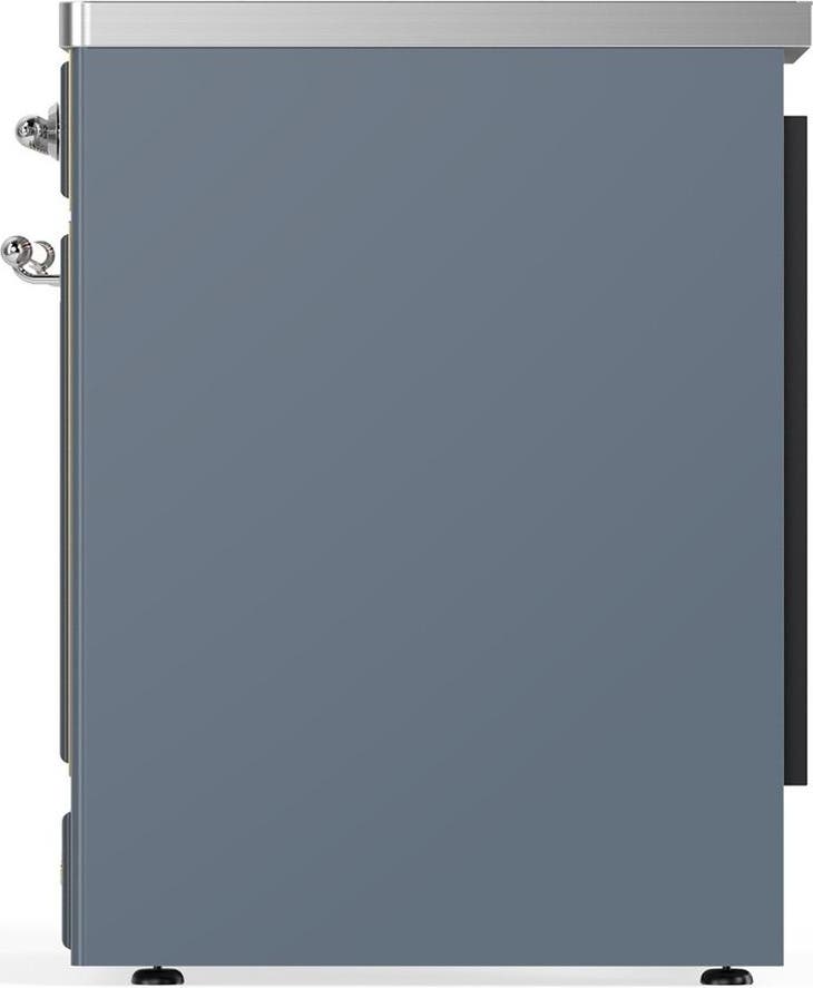Ilve UMIB30NR3BGC Blue Grey With Chrome Trim